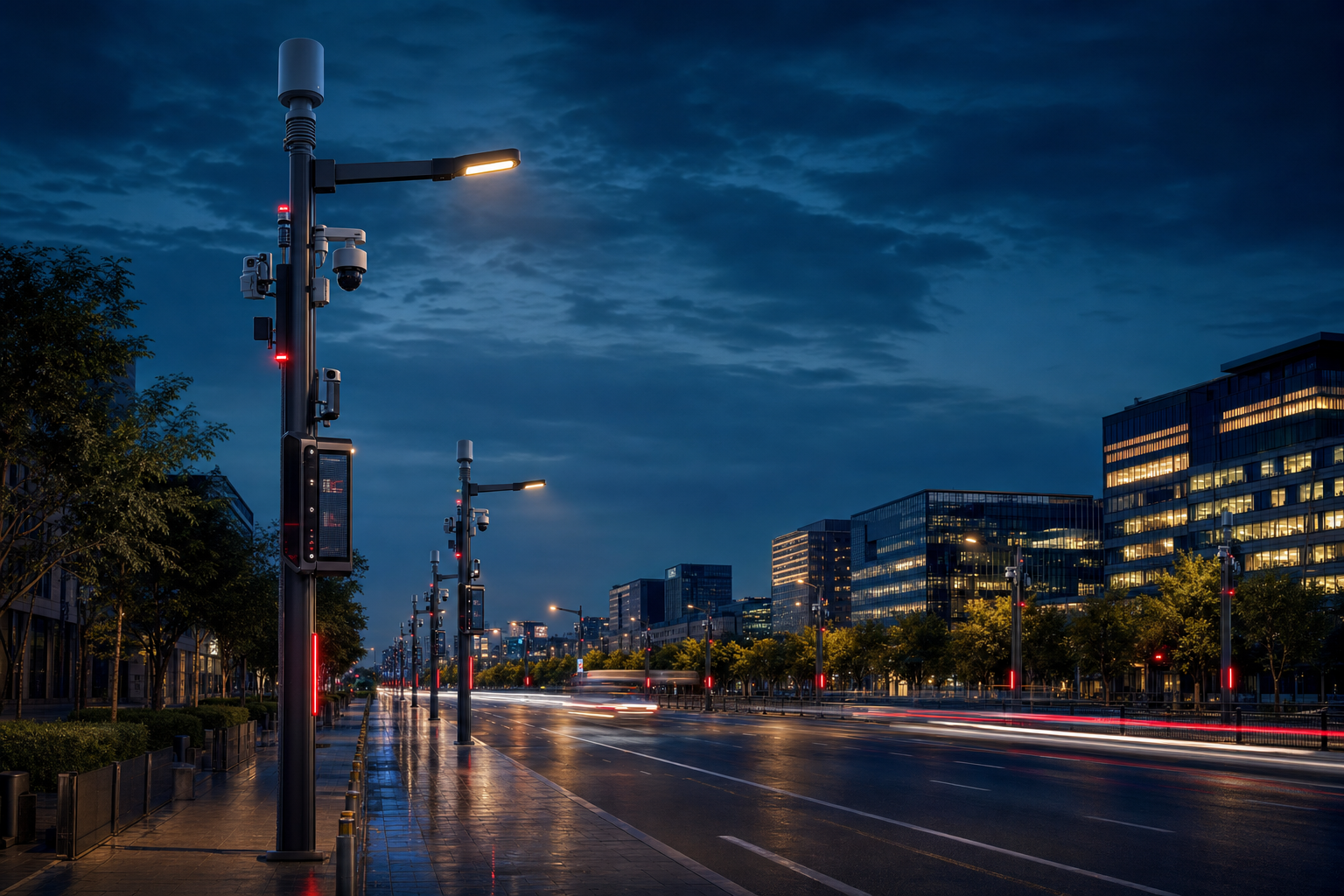 Smart City · Integrated Smart Pole Solution